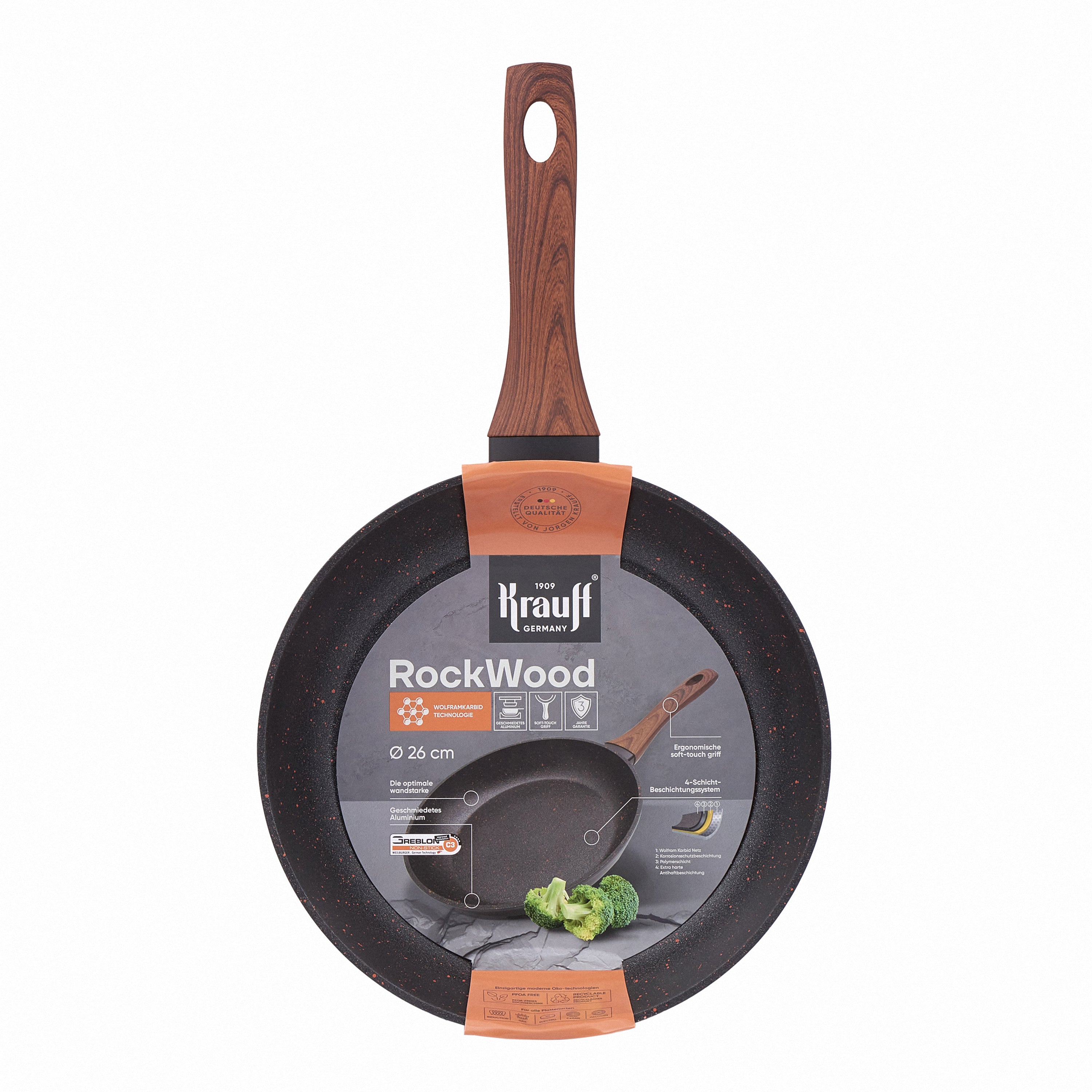 Bratpfanne Universal 26 cm Rockwood