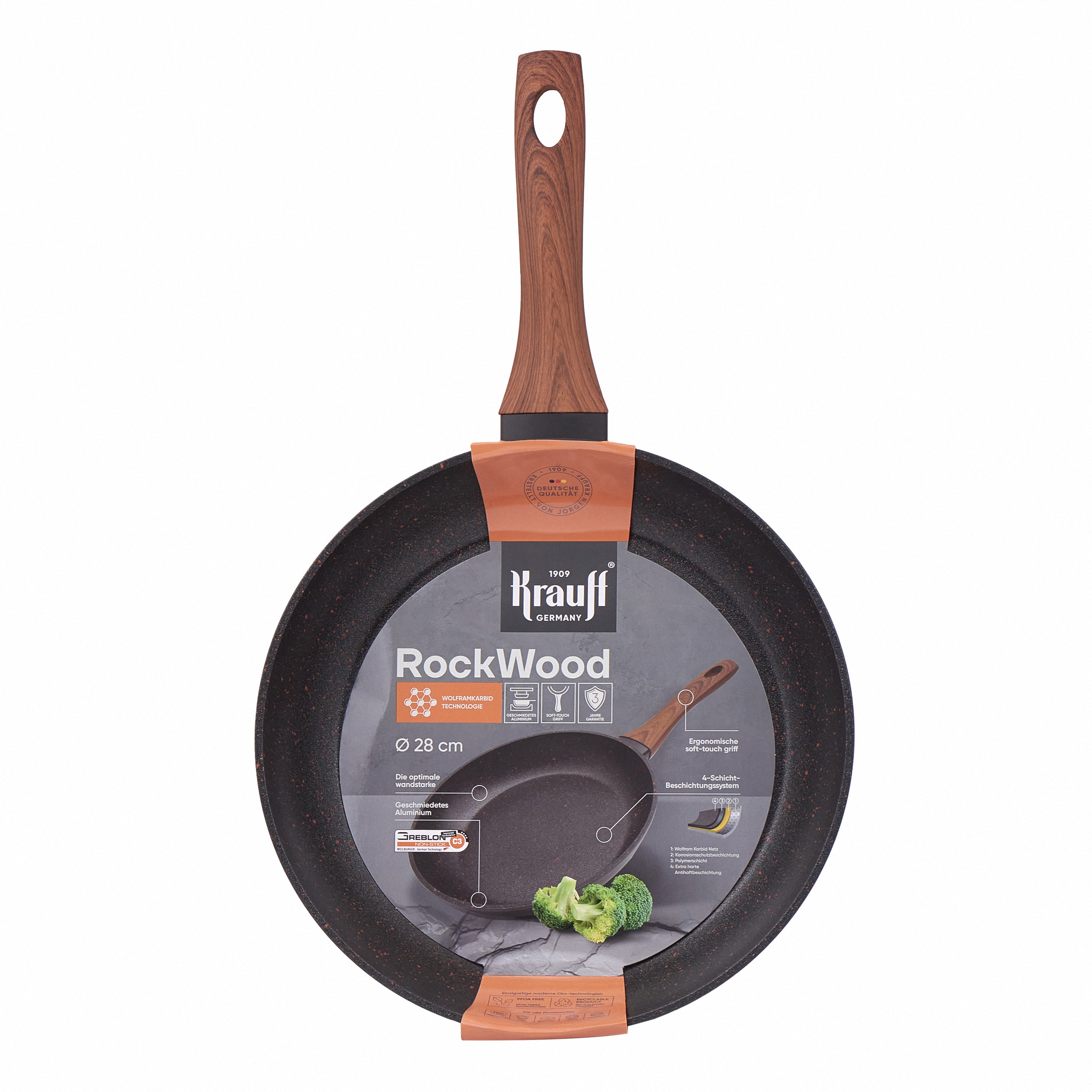 Bratpfanne Universal 28 cm Rockwood
