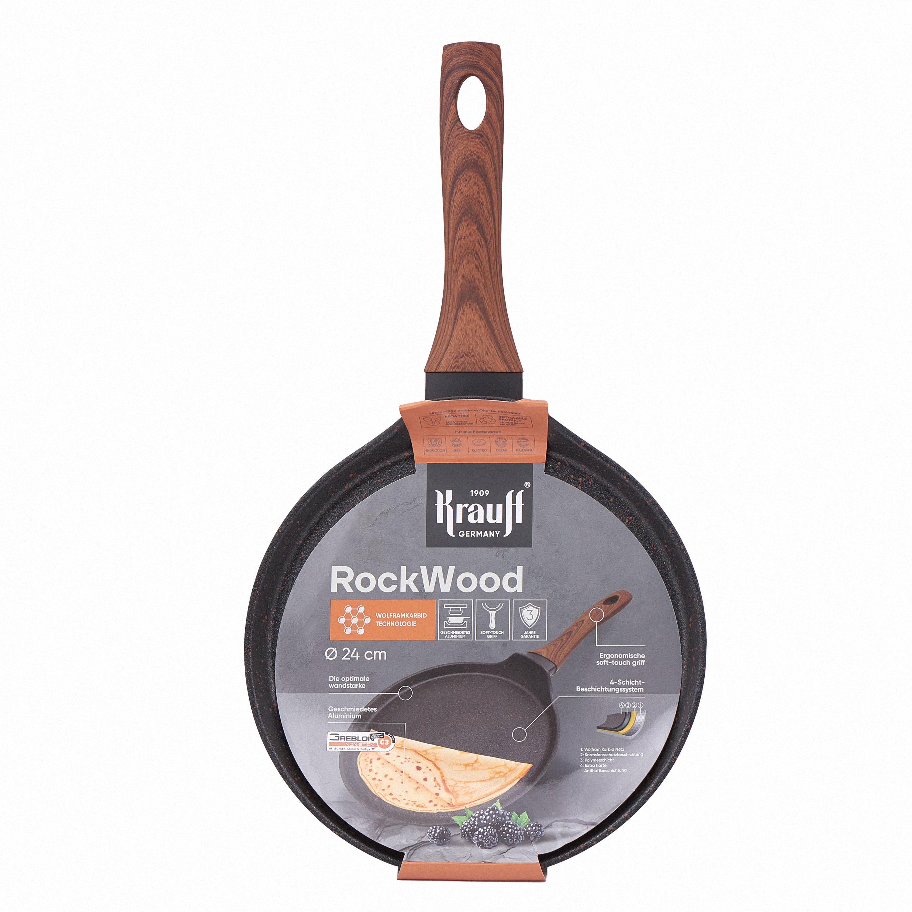 Pfannkuchenpfanne 24 cm Rockwood