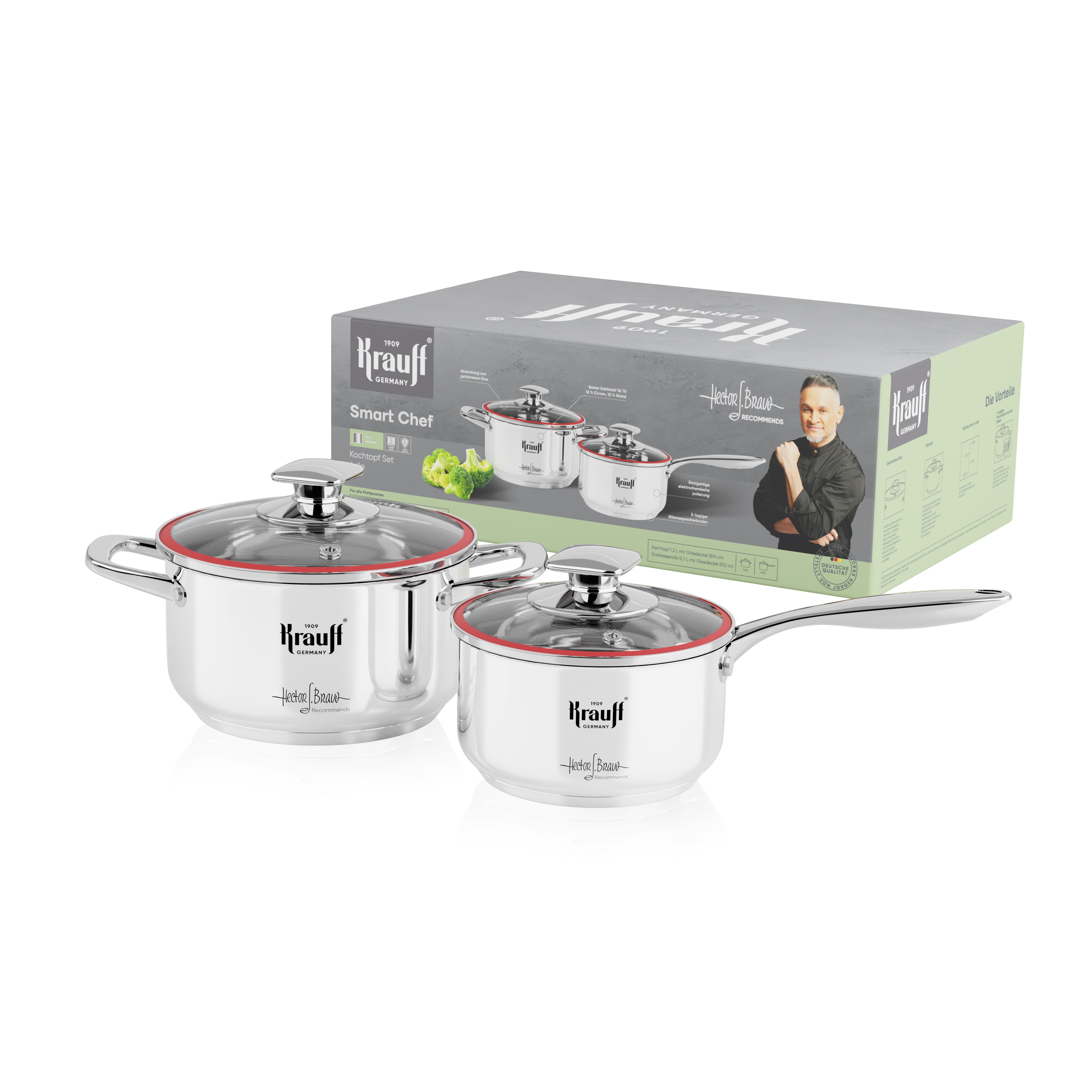 Topf-Set 4 Smart Chef