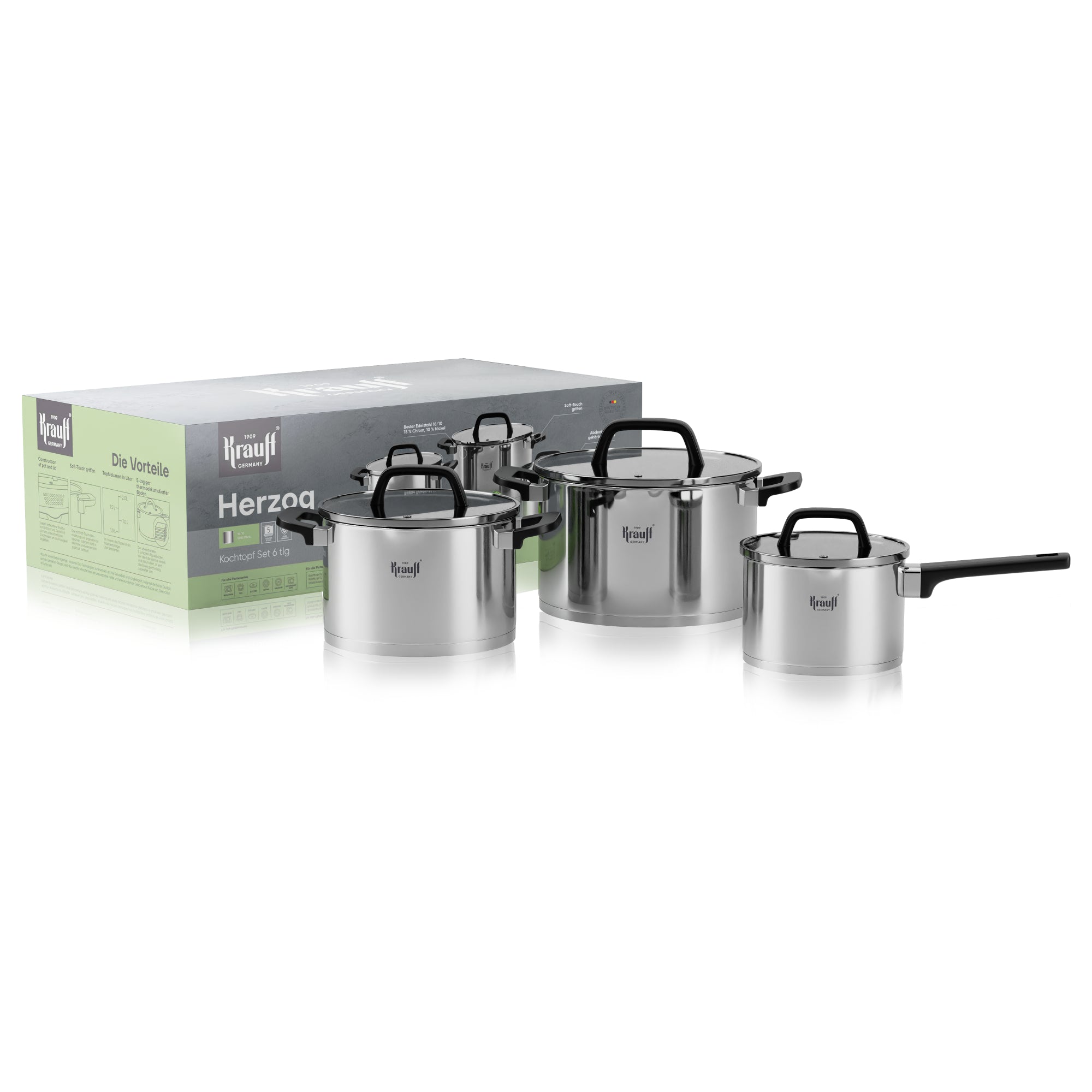 Topf-Set 6 Herzog