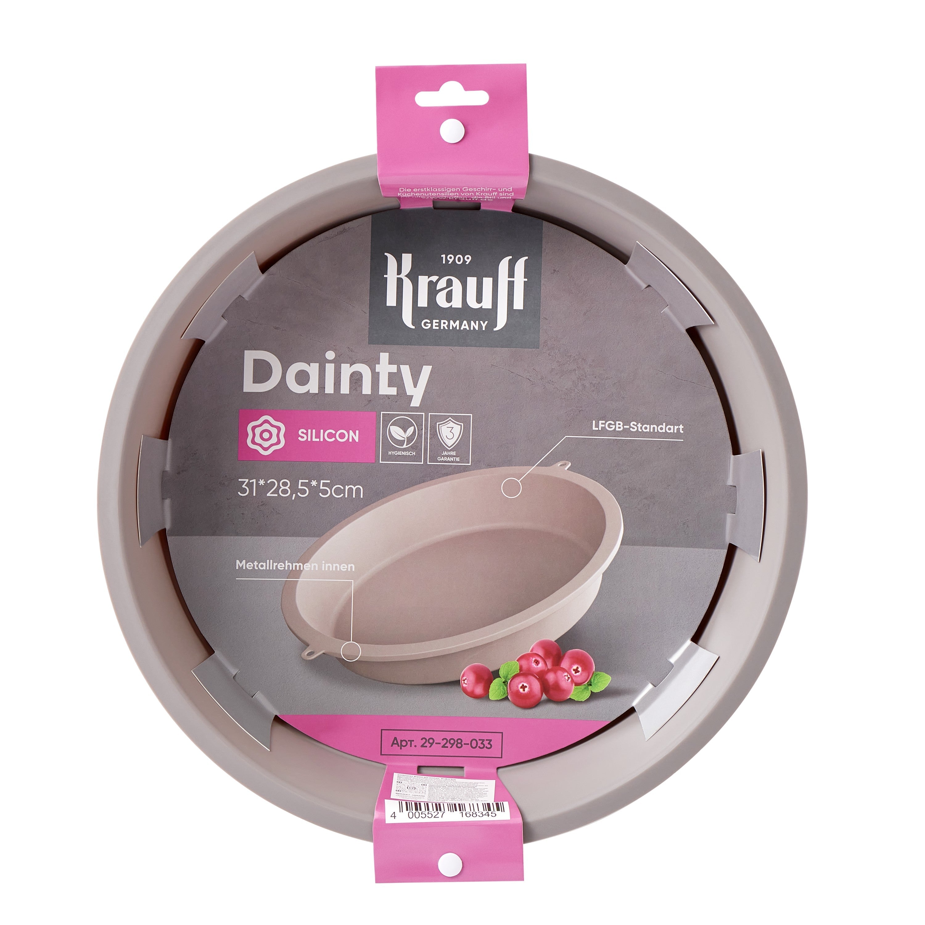 Backform 31x28,5x5 cm zierlich Dainty