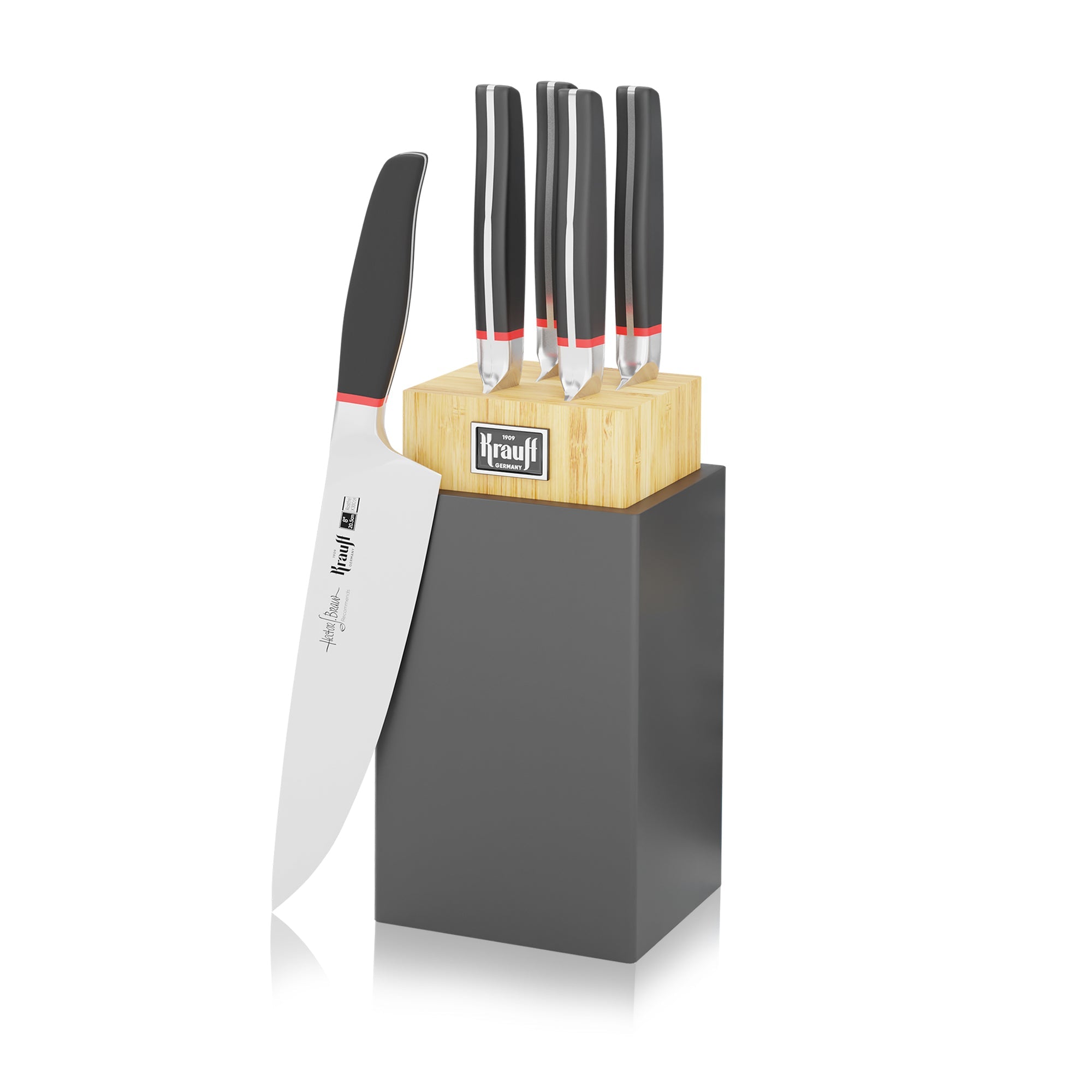 Set von Messern mit intelligentem Stand Smart Chef
