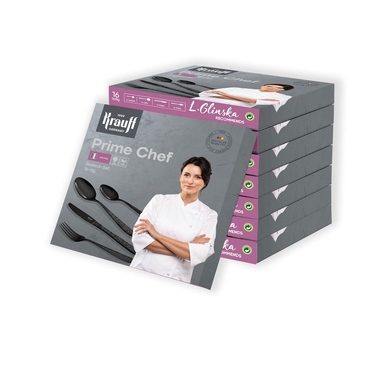 Krauff Besteckset Prime Chef 16 teilig