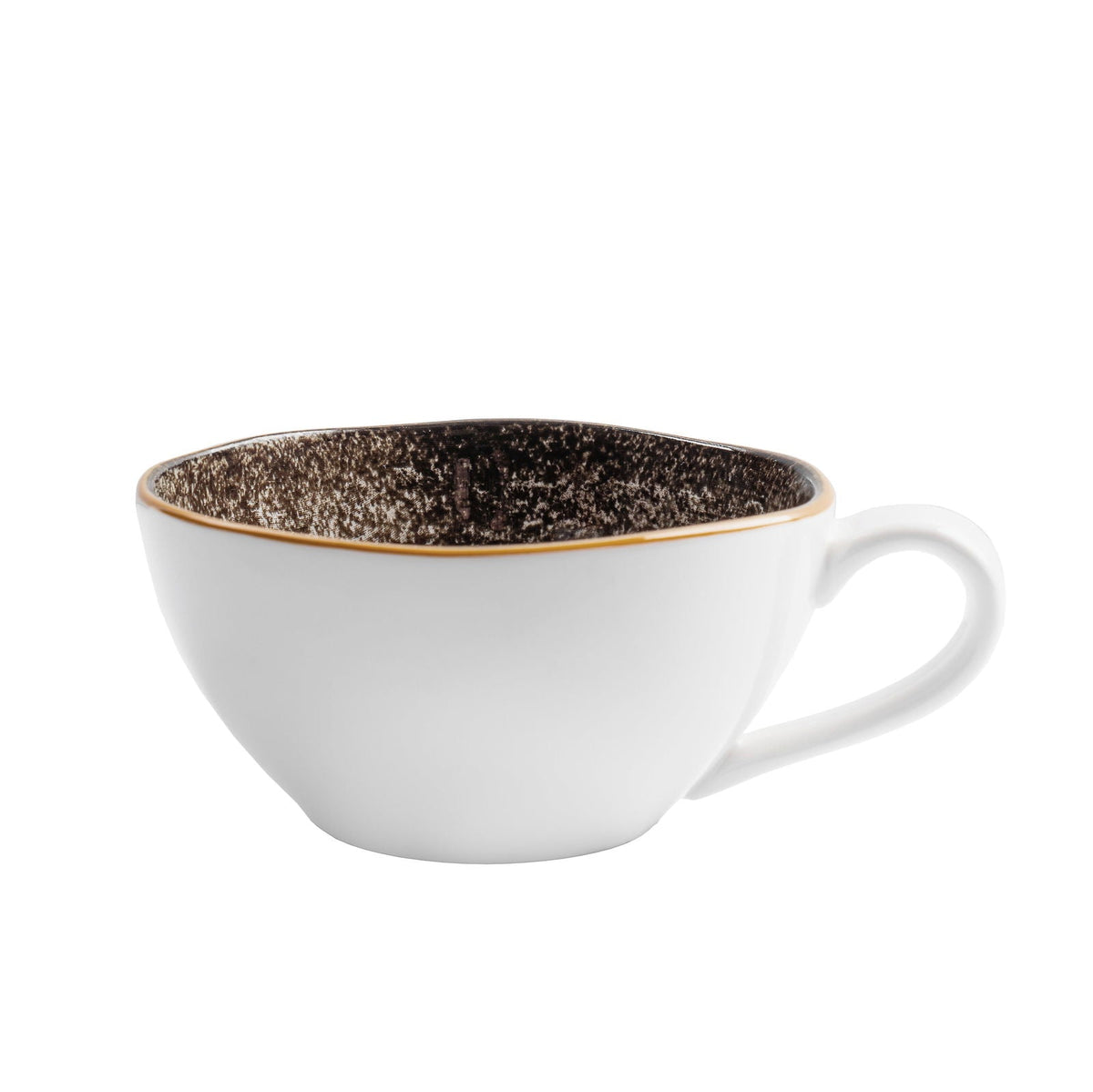 Krauff Tasse mit Untertasse Grey Ferns