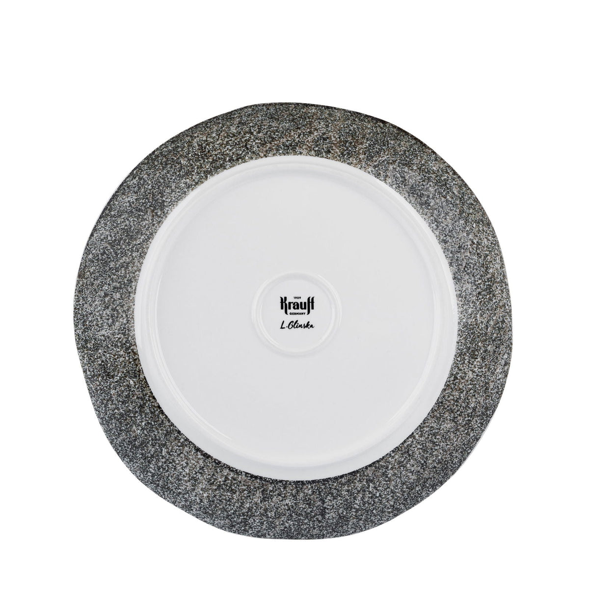 Krauff Dessertteller Grey Ferns 21 cm